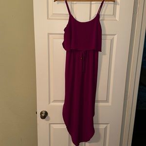 Adjustable strap dress